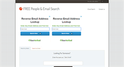Desktop Screenshot of emailsearchtool.com